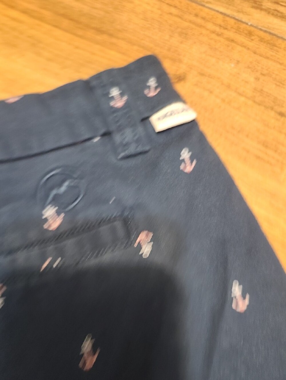 ❤️3 For 10.❤️Magellan Outdoors Navy Anchor Print Women's Shorts - Picture 4 of 4
